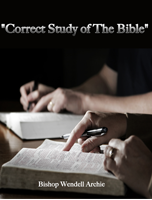 Correct Study of the Bible DVD